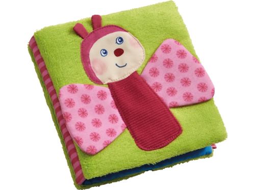 Livre en tissu Papillon printanier Haba
