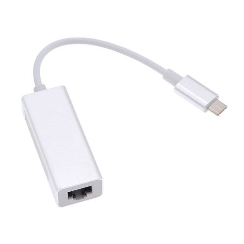 VSHOP® Adaptateur USB C 3.1 vers RJ45 Gigabit Ethernet (Argenté)