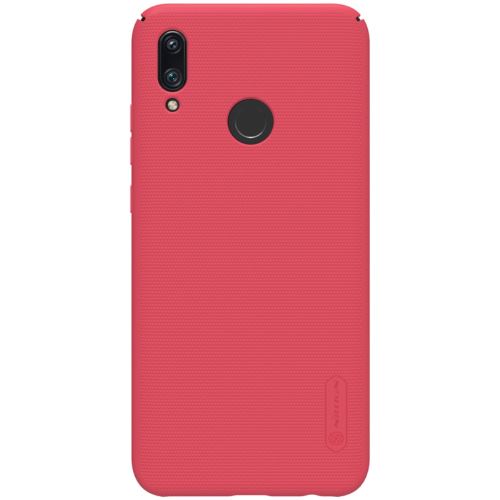 Coque en TPU bouclier super givré dur rouge pour votre Huawei P Smart (2019)