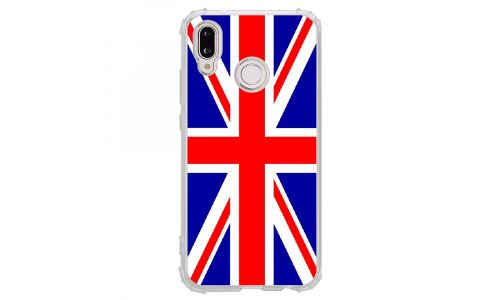 Coque souple pour Huawei P20 Lite avec impression Motifs Union Jack