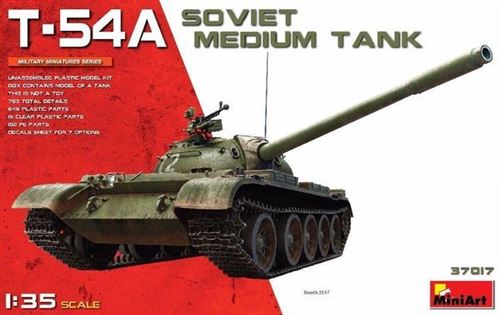 Mini Art T-54A Soviet Medium Tank - 1:35E - Miniart - Image 2