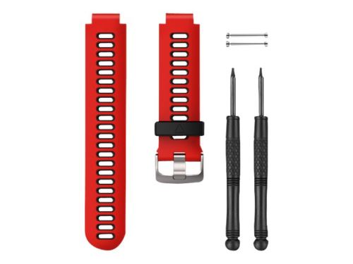 Garmin - Brassard - noir, rouge lave - pour Forerunner 735XT
