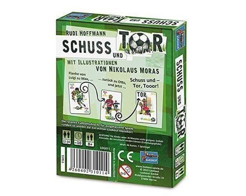 Lookout Games 22160011 - JEUX/JOUETS - JEUX DE CARTES -Tir et But, vert