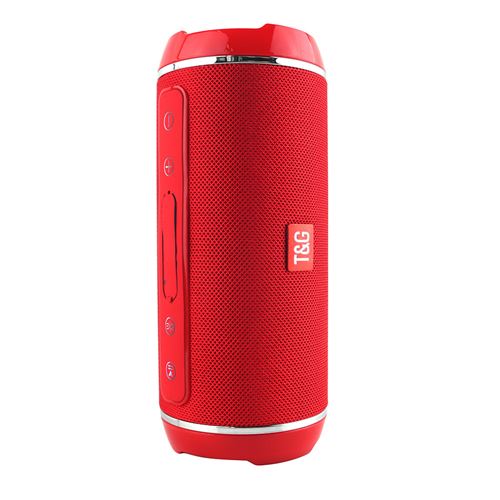 Générique Rouge Haut-Parleur Bluetooth Tg 116 Usb / Tf / Fm Extérieur Stéréo - Image 1