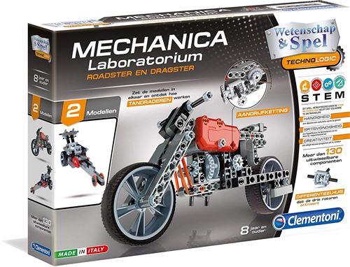 Clementoni 66789 mécanique Roadster et Bretelles Appareil étoile, Jeu
