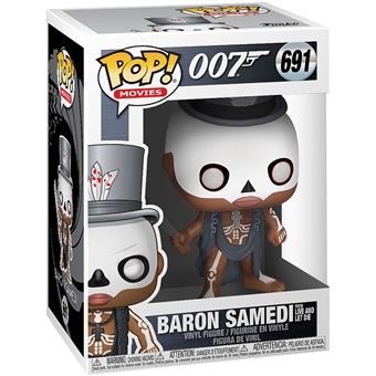 James Bond - Figurine POP! Baron Samedi 9 cm