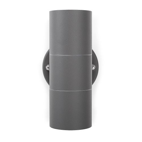 Applique murale extérieure Smartwares GWL-176-HG – Acier inoxydable de haute qualité – Anthracite - Lumière blanche chaude