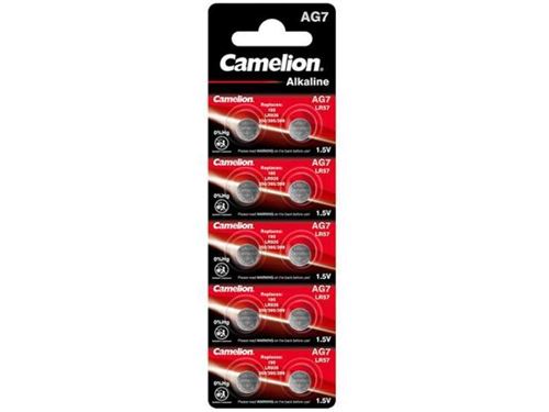 Pack de 10 piles Camelion Alcaline AG7 0% Mercury/Hg