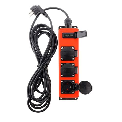 Zenitech Multiprise Étanche 3 Prises 16A 2P+T + Usb - Image 4