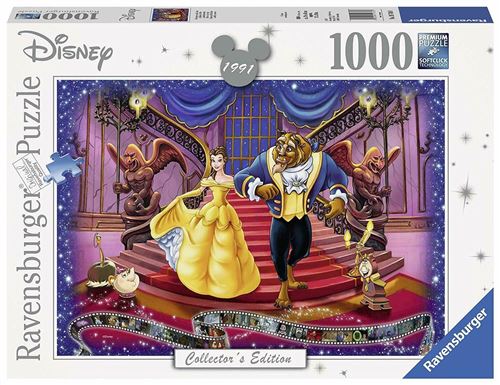Puzzle 1000 pièces Disney La Belle et la Bête Collection Disney