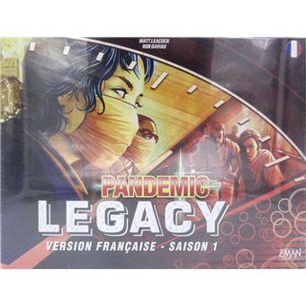 Jeu de société Asmodée Pandemic Legacy Saison 1 Rouge