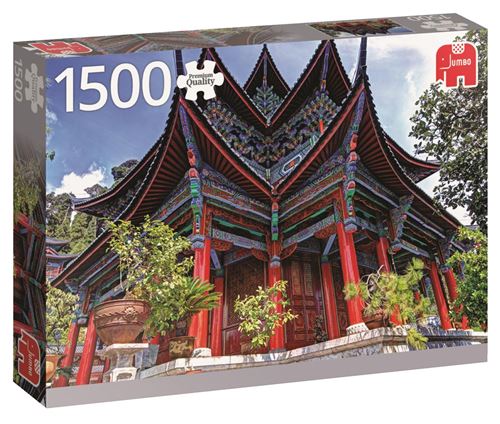 Jumbo PC Temple chinois en 1500 pièces de puzzle