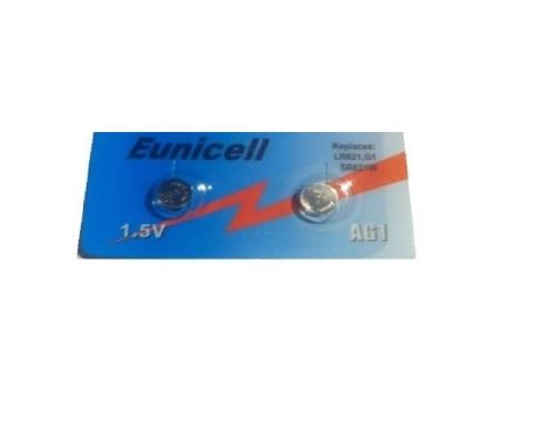 EUNICELL - Lot de 2 PILES AG1 LR621 164 364 531