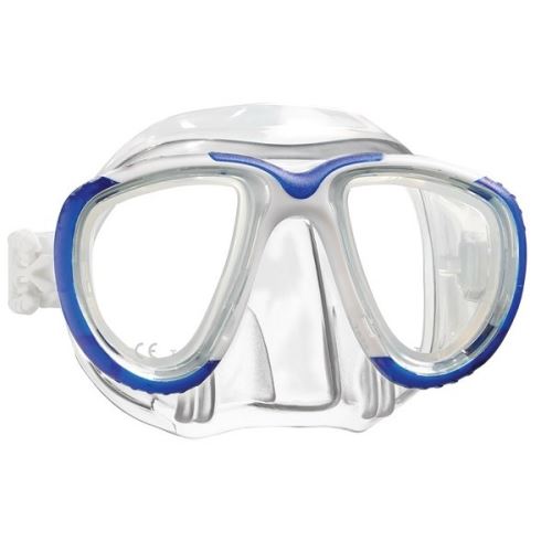 Masque Tana Silicone Transparent - Couleur - Clear/Bleu
