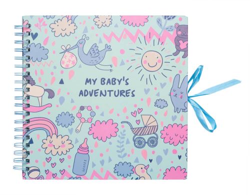 Scrapbook Album Photo 26X26Cm 40 Pages My Babys Adventures