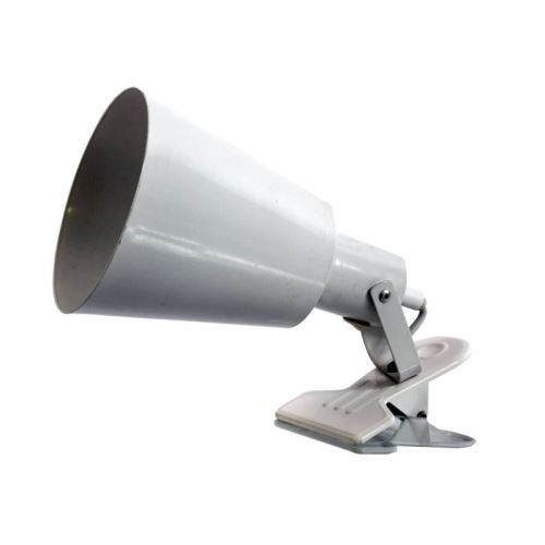 Lampe de bureau pince Phone avec cordon E27 60W blanc
