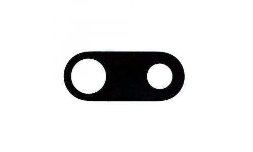 Vitre d'appareil photo pour iPhone 8 Plus contour Noir