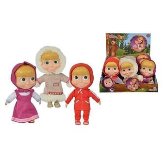 Masha Poupee Tenues 23cm Modele Aleatoire - SIMBA