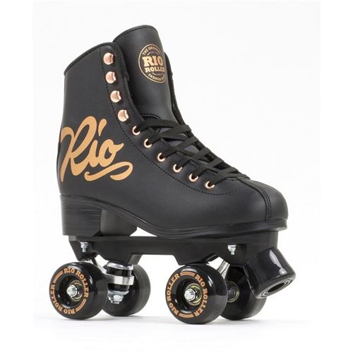 Roller Quad Rio Roller Rose Black