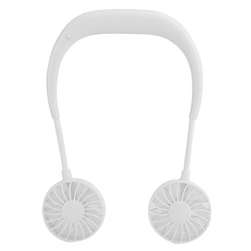 Mini Ventilateur Portable Rechargeable USB Style Suspendu - Blanc