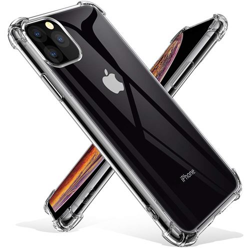 Coque Antichoc Silicone Transparent pour iPhone 11 PRO [Phonillico®]