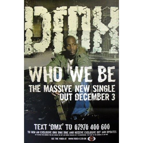 DMX - 100x150 cm - AFFICHE / POSTER État correct -  reconditionné disponible sur Fnac
