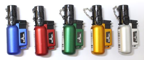 Lot De 5 Mini Chalumeau Gaz rechargeable BELFLAM 8x3 cm Bricolage, Soudure, Barbecue, Cuisine, Chicha