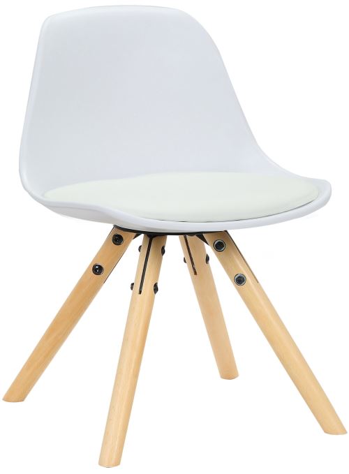 Chaise pour enfants Nakoni , Blanc