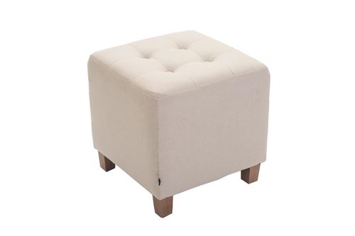 CLP Tabouret pouf Pharao , Crème