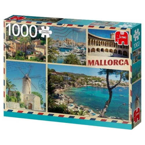 Jumbo puzzle Puzzle Salutations de Majorque 1000 pièces