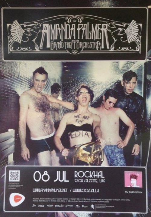 Amanda Palmer - 40x60 cm - AFFICHE / POSTER