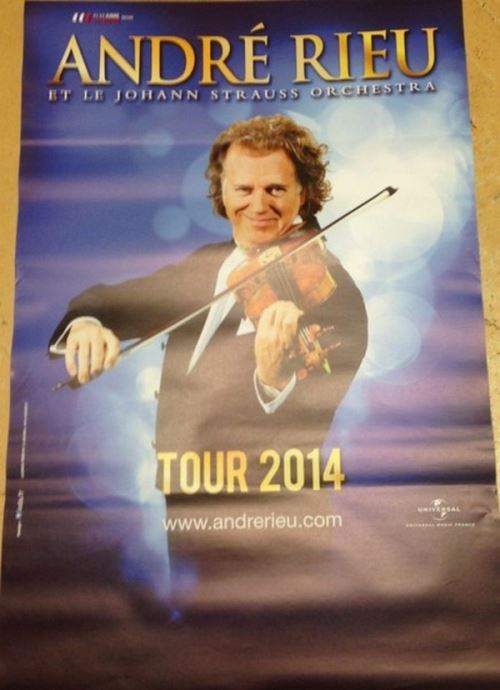 André Rieu - 80x120 cm - AFFICHE / POSTER