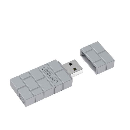 8Bitdo Récepteur Adaptateur Bluetooth sans Fil pour Nintendo Switch, Windows, MacOS, Android TV Box, Raspberry Pi, Retrofreak modèle B