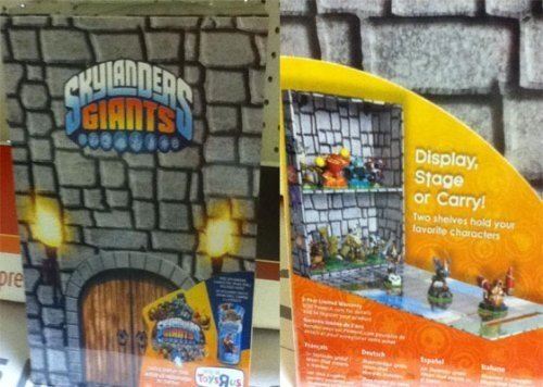 Vitrine de Skylander Giants Castle: Coquille Wham rare et insaisissable gratuite avec achat