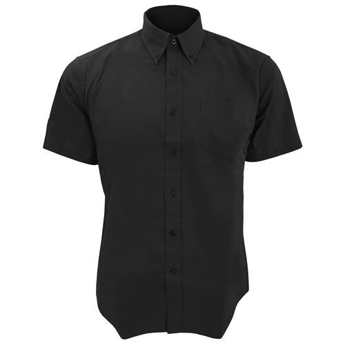SOLS Brooklyn - Chemise de travail à manches courtes 100% coton sergé - Homme (S) (Noir) - UTPC395