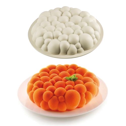 Non Communiqué Beige Moule Bolle 22 Cm - Silikomart - Silicone