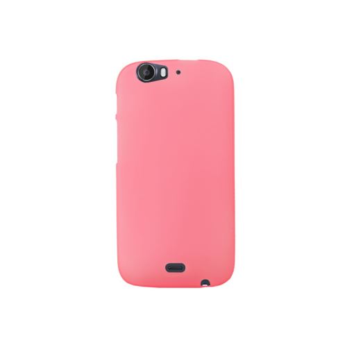 Mocca coque gel frost rose pour Wiko Darkfull