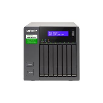 Qnap tvs-882st3 nas tour ethernet lan noir - serveurs3