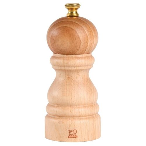 Peugeot - Moulin &agrave; sel manuel en bois couleur naturel 12 cm