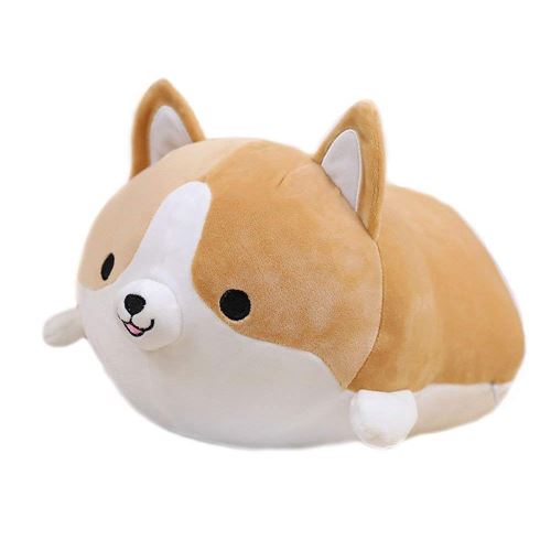 Anime Shiba Inu Peluche Sotf Oreiller Poupée Cartoon Doggo Mignon Shiba Peluche Brown RA531