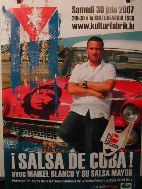 SALSA DE CUBA - 50x70 cm - AFFICHE / POSTER