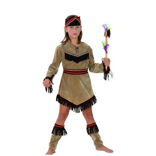 Générique Costume Enfant Indienne - Taille 5-6 Ans (S)