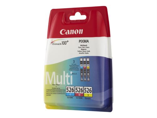 Lot De 15 Cartouches D'encre Compatible Canon PIXMA - Set C-525/526