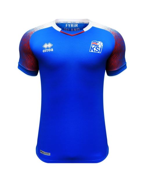 Maillot Islande Domicile Coupe du monde 2018 Adulte