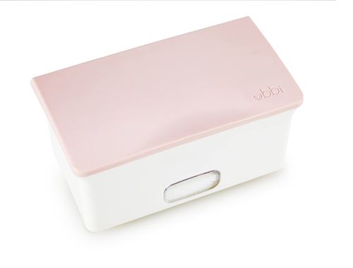 Distributeur de lingettes - Rose