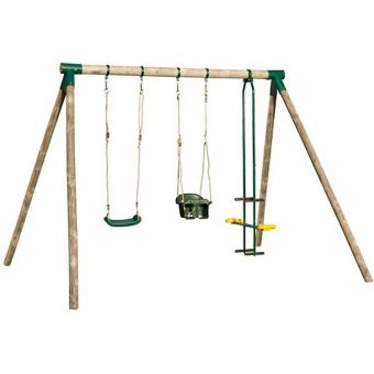 Chalet Et Jardin Portique Balancoire Vis A Vis Nacelle Bebe Cherokee Balancoire Portique Multi Activites Achat Prix Fnac