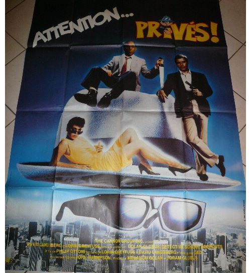Attention… privés! AFFICHE CINEMA ORIGINALE