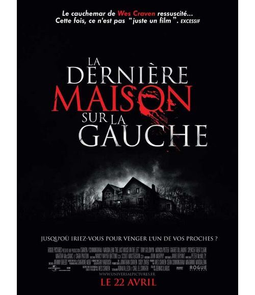 La Dernière Maison Sur la gauche AFFICHE CINEMA ORIGINALE