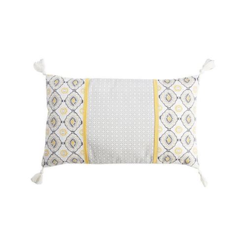 DEKO & CO Coussin imprimé et déhoussable Hanna - 30 x 50 cm