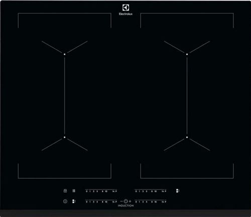 Electrolux SÉRIE 700 IPE6454KF - Table de cuisson à induction - 4 plaques de cuisson - Niche - largeur : 56 cm - profondeur : 49 cm - noir - noir